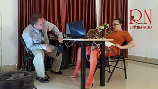 monday office tease, no panties on, wanna lick my pussy and suck dick right here?