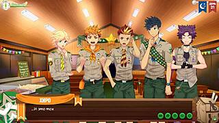 Hey, check out this game friends camp episode with Keitaro diary and Russian voiceover