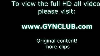 啊，我好紧张…在医院的奇怪妇科检查中灌肠