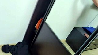 Big tits homemade video with hardcore action and cum inside