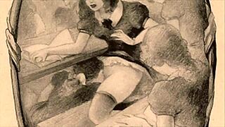 Discovering vintage illustrations from antique collections