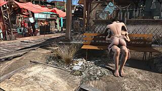 Public anime sex in Fallout 4’s Diamond City