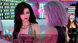 Ms. denver's 40-year-old dances in the nightclub