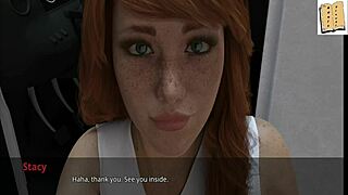 Brunette Girlfriend Discovers John's Secret Sex!