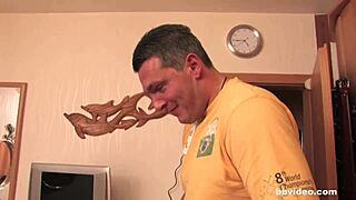 Yo, check these bisexual German milfs sharing a thick cock on BBVideo.