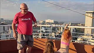 Katrina’s Debut Porn Scene - She Rears and Rolls Her Big Ass on My Rubber Cock in Amateur Gay-Lesbo Making Off