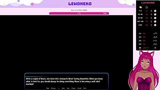 Vtuber Lewdneko continues her adventure in Harem Hotel part 14