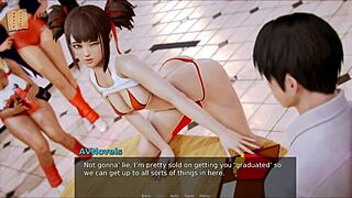 Academy 242 Anime Game Detailed Exploration Scenes