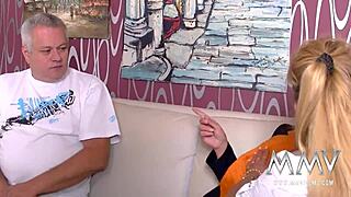 mature german petra counsels in group 3some 😏