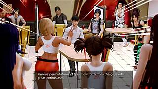 Academy 242 Anime Game Detailed Exploration Scenes