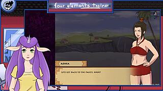 Avatar: Last Airbender Trainer Game with Big Tits and Ass 😍