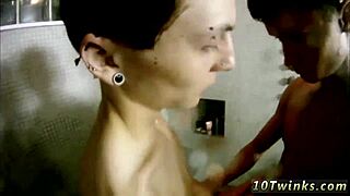 Gay Twink Bareback Romance In Bathroom