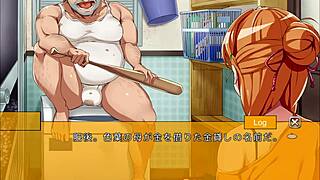 Girlfriend shared by friends in hentai game part two.