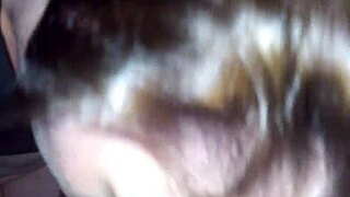 She sucks big black cock in intense session