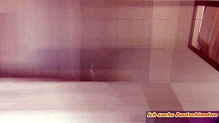 dominant german woman takes control, straps on, and goes anal at a user meetup.