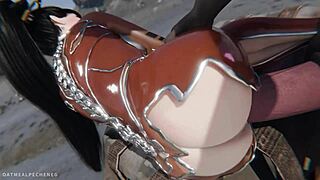 Eve from Stellar Blade takes a huge dick pounding hard