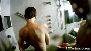 Gay Twink Bareback Romance In Bathroom
