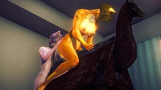 Mew And Gepard Kinky Sex!