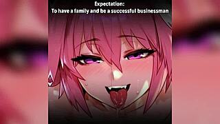 Blacked anime edit features girls in bnwo joi scenarios