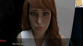 Brunette Girlfriend Discovers John's Secret Sex!