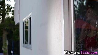 Stepmother seduces her stepson and gives him a sensual experience