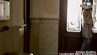 Can this petite blonde German teen resist seduction during an oiled sex massage? Her body craves every touch.