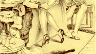 Discovering vintage illustrations from antique collections