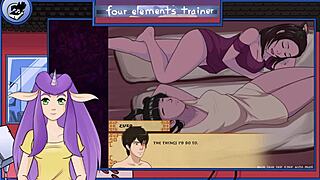 Avatar: Last Airbender Trainer Game with Big Tits and Ass 😍