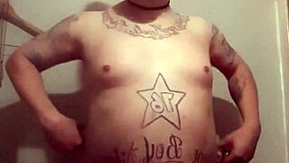 sexy shemale sissy in solo action