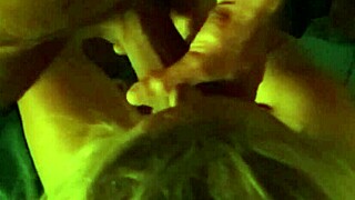 Married cougar milf swallows cum after anal