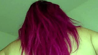 Wow! BBW Step Mom Gives Sloppy Deepthroat Blowjob and Fucks Stepson's Big Cock Bent Over!