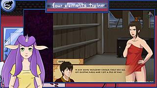 Avatar: Last Airbender Trainer Game with Big Tits and Ass 😍