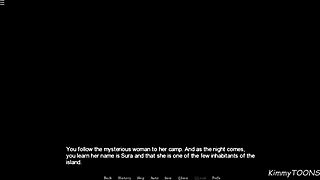 Wow! Lora Croft Banged by Monster Dicks on Enchanted Island!