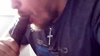 big black cock gets worked in intense session