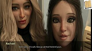 Brunette Girlfriend Discovers John's Secret Sex!