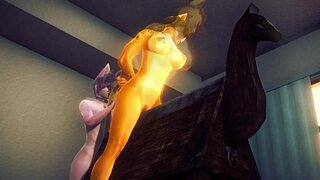 Mew And Gepard Kinky Sex!