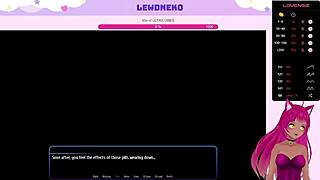 Vtuber Lewdneko continues her adventure in Harem Hotel part 14