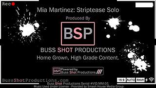 mia martinez does a sexy striptease solo with preview
