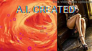 Anime girl uses rabbit toy on big tits