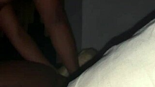 Detailed close-up of a plump BBW's juicy fat pussy