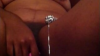 Velvet Lust Squirts Huge in Solo Toy Session!