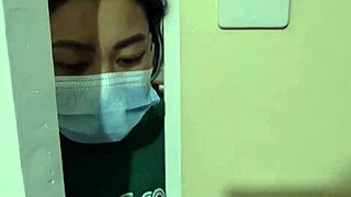 Asian Grab Driver Girl Offers Passengers a Money Tip for a Wild Public FUCK!