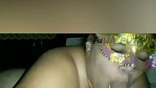 ebony blowbang orgasm with big black cock lingerie natural saggy tits