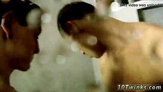 Gay Twink Bareback Romance In Bathroom