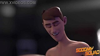 big dicked twink deepthroats juicy hunk's ass