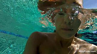 Abigail Mac Pool Fun With Big Tits And Pussy