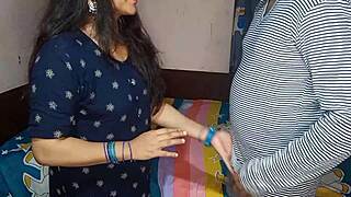 just got back from office and banged my new bride hard