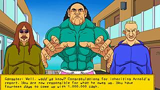 Anime Tourist Gets Trapped in Hentai Sex Scene with Blowjob