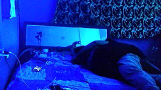 after a few beers, he couldn't resist and finally gave in to temptation