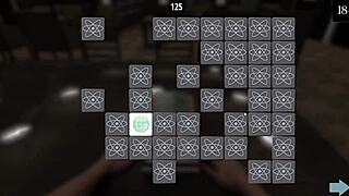 Cute roommate asks 'want to suck my ass with monster cock?' in group scene